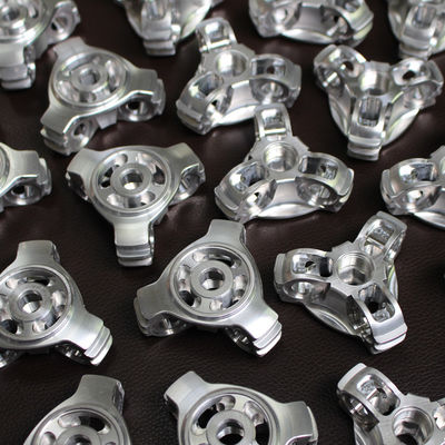 Revestimento de superfície de prata de anodização fazendo à máquina de alumínio mecânico da elevada precisão das peças do CNC