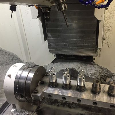 Peças rápidas personalizadas do CNC da elevada precisão com revestimento de superfície de anodização de revestimento do pó