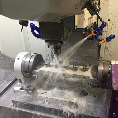 As peças de gerencio fazendo à máquina rápidas do CNC, CNC de alumínio feito sob encomenda parte a precisão de 0.01mm