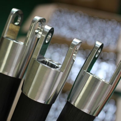 Peças mecânicas da precisão de alumínio rápida do CNC que Deburring o revestimento de superfície de Beadblasting