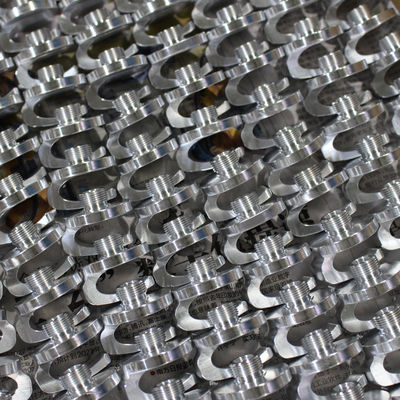 Material T6 fazendo à máquina mecânico da liga de alumínio 6061 do componente das peças do CNC