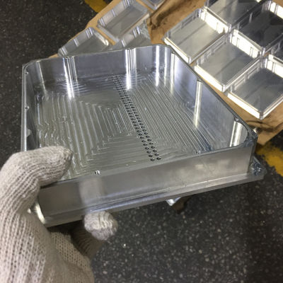 Revestimento de superfície de lustro de lixamento de trituração mecânico da peça de alumínio do CNC