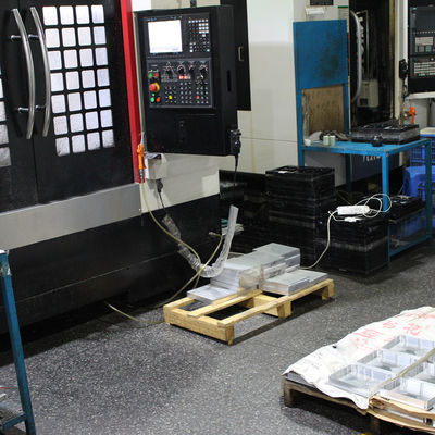 Criação de protótipos rápida material de alumínio de trituração de anodização de batida das peças de metal do CNC