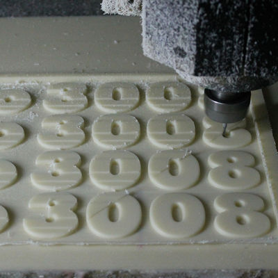 Peças plásticas do protótipo rápido do CNC da elevada precisão que lixam o revestimento de superfície de lustro