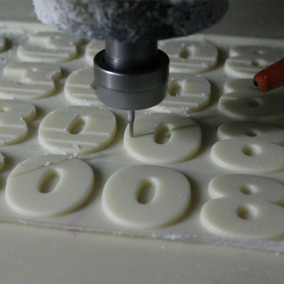 Peças plásticas da criação de protótipos rápida, material fazendo à máquina do ABS dos componentes do CNC