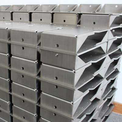 Fabricação de chapa metálica de aço inoxidável da precisão dos SS 304 com dobra do corte do laser