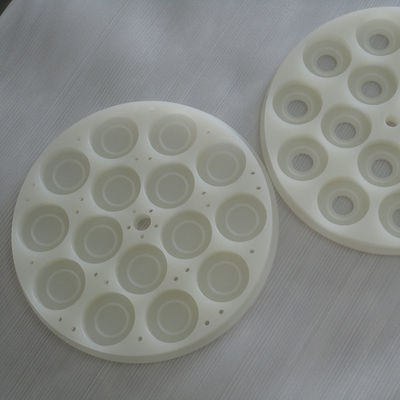 As peças plásticas do CNC do polipropileno, CNC fizeram à máquina a elevada precisão dos componentes