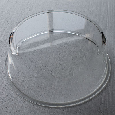 Peças plásticas transparentes do CNC de PMMA com transparência alta lustrada espelho