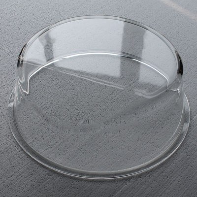 Peças plásticas transparentes do CNC de PMMA com transparência alta lustrada espelho