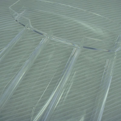 A precisão transparente do CNC fez à máquina as peças, OEM rápido acrílico da criação de protótipos de PMMA